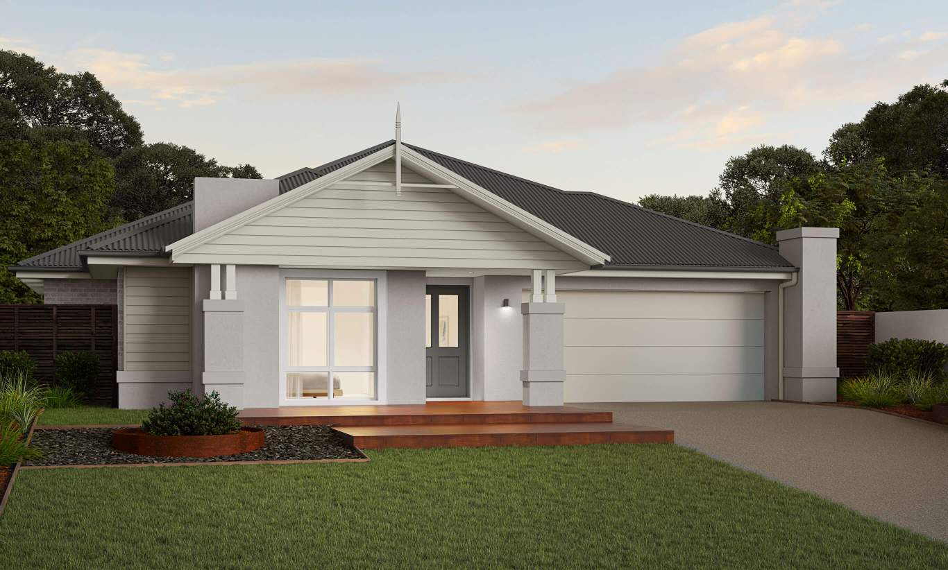 St.Tropez - Westbury Facade single storey home design st.tropez westbury facade