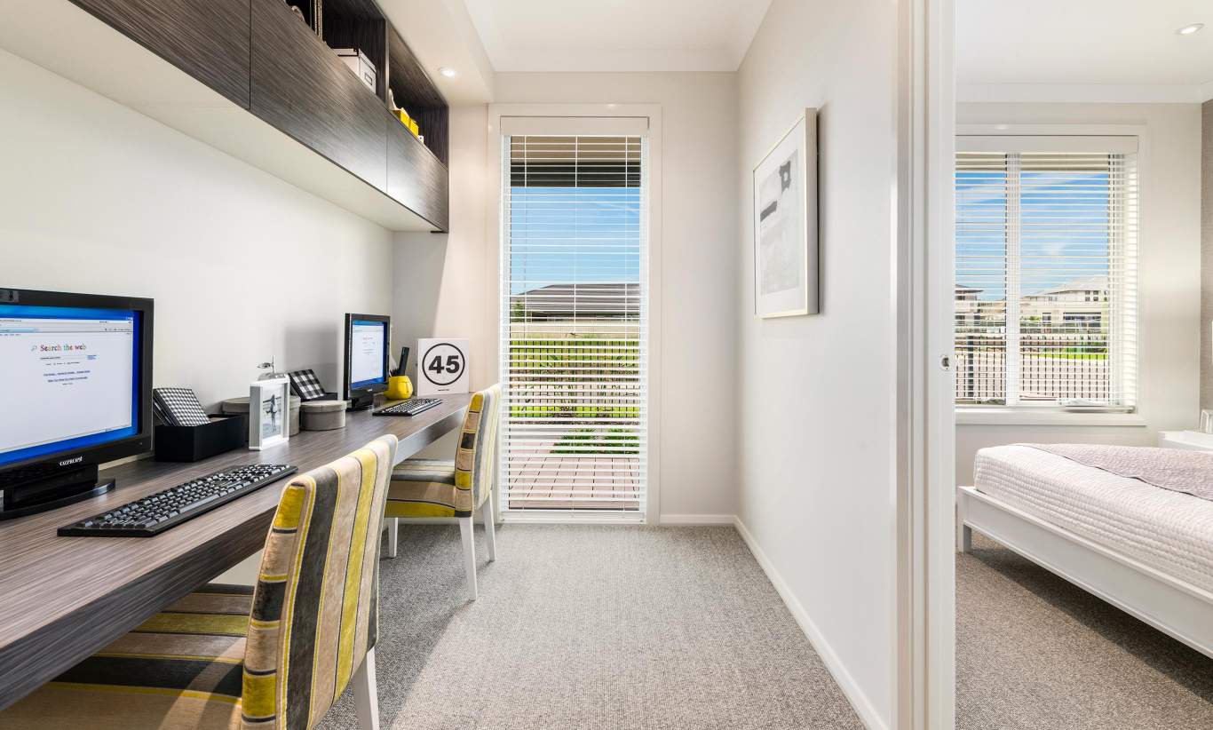 Study Nook, Santorini home design, Shell Cove - McDonald Jones