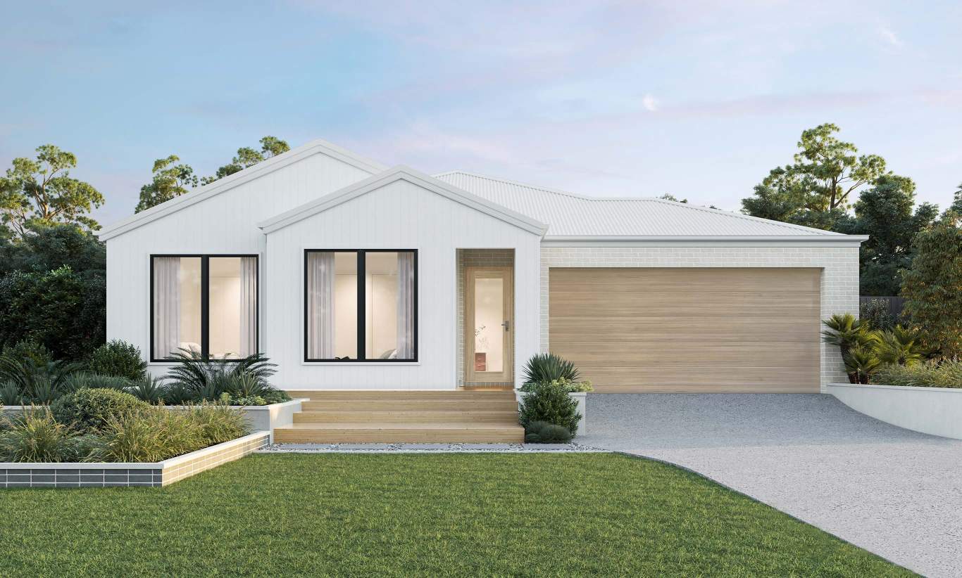 single storey home design everyday toledo nordic facade