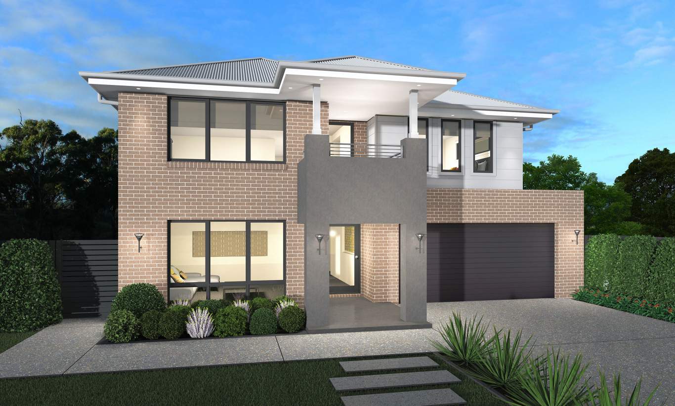 Traditional Facade - Bridgetown Luxury Double Level Home - McDonald Jones