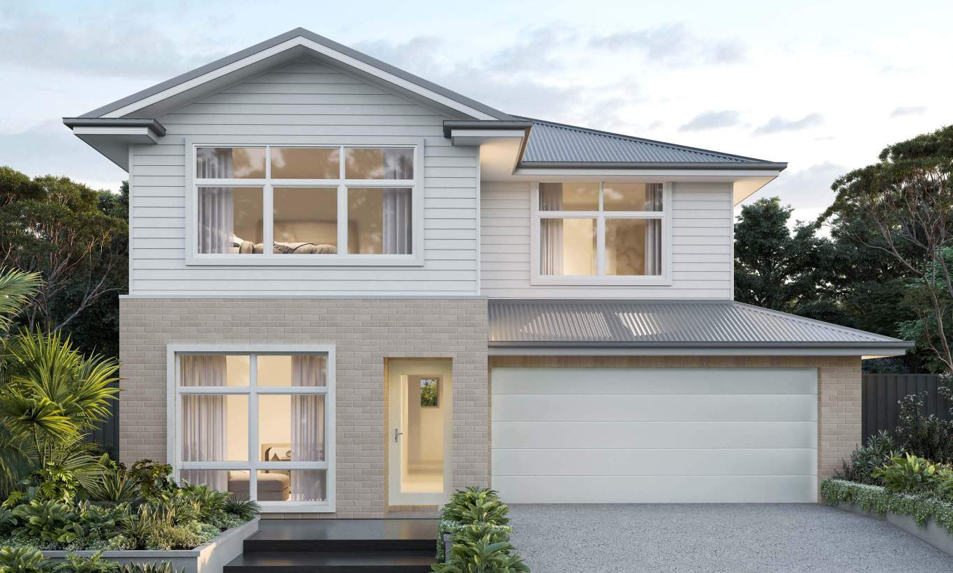 two storey home design everyday valiente beachside facade