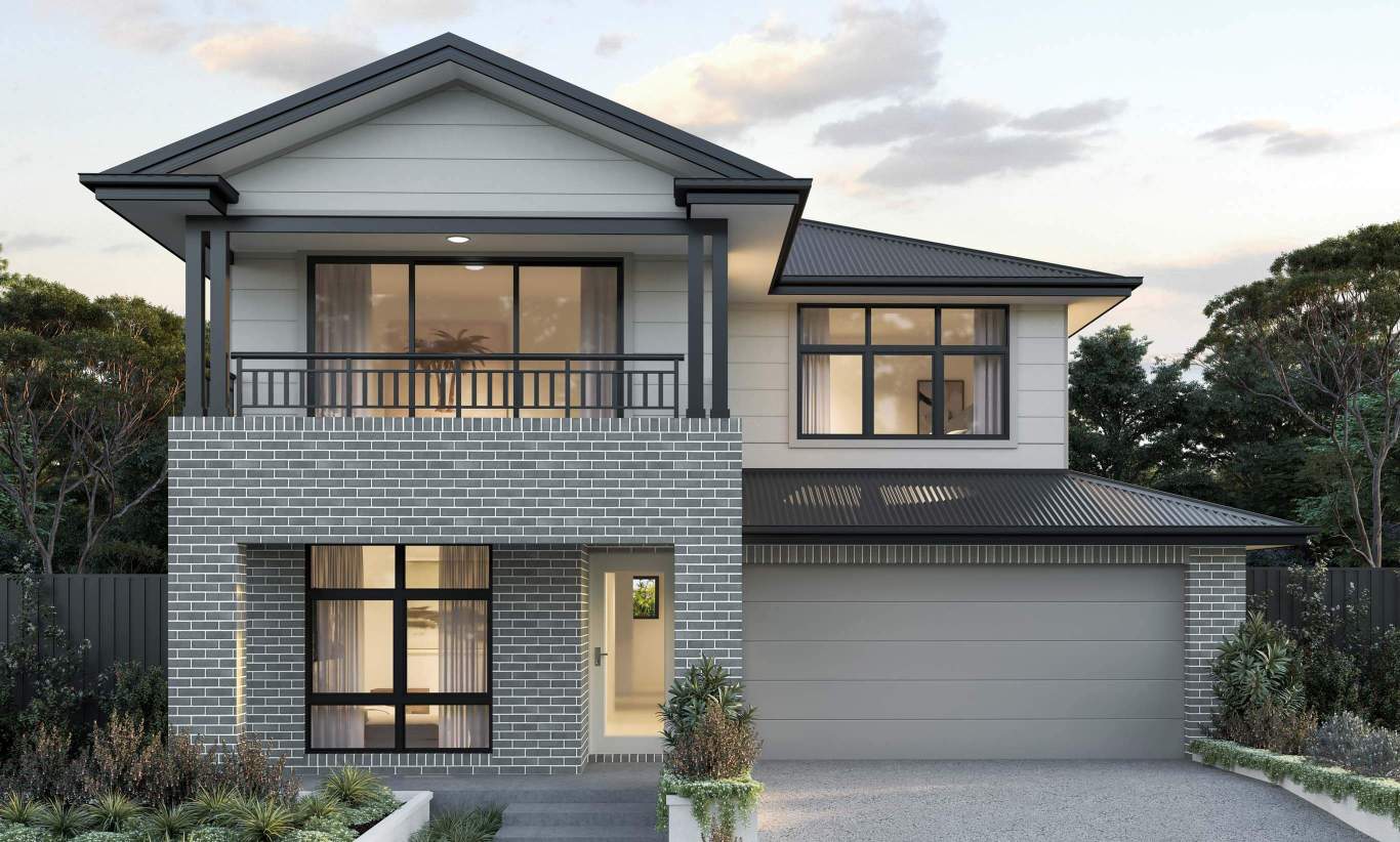 two storey home design everyday valiente sierra facade