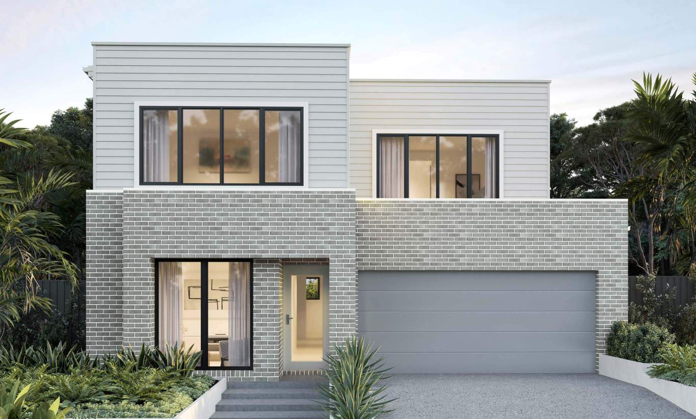 two storey home design everyday valiente urban facade