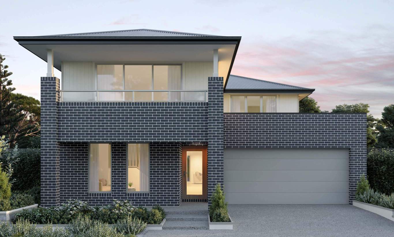 two storey home design ventura wilderness facade