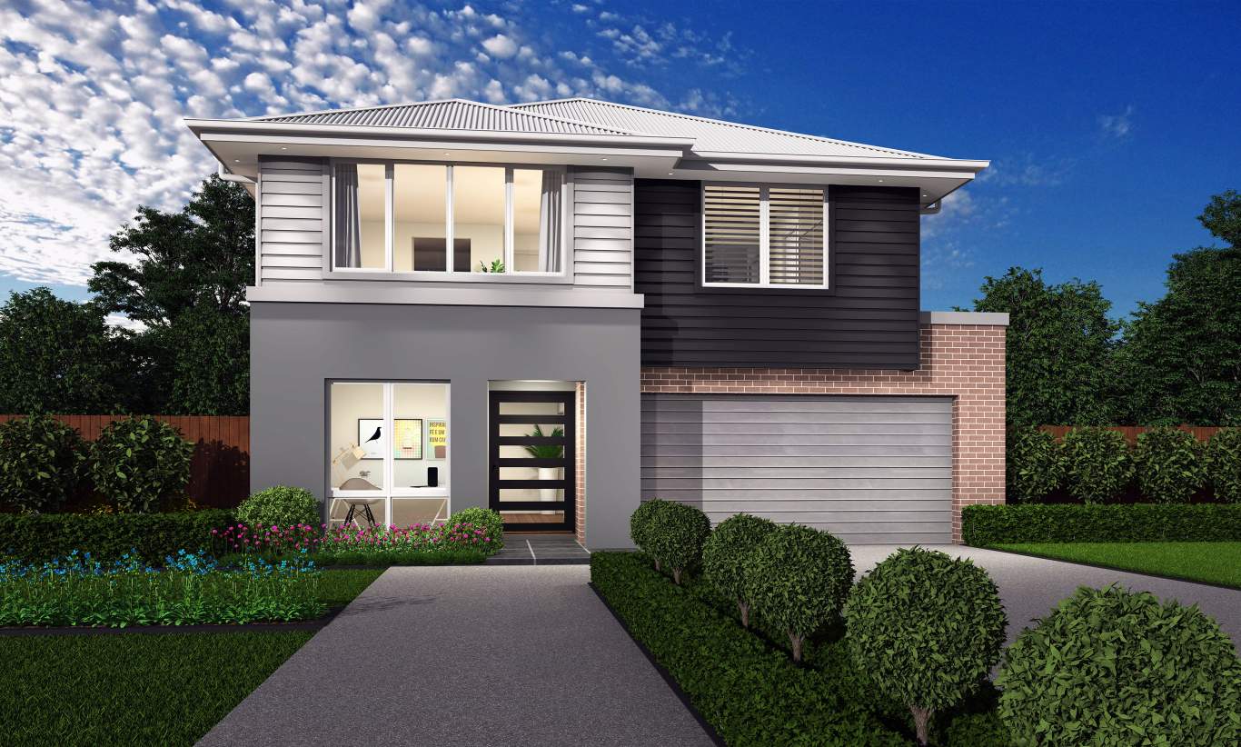 Verona Facade - St Clair Verona Facade - St Clair Double Level Home Design - McDonald Jones