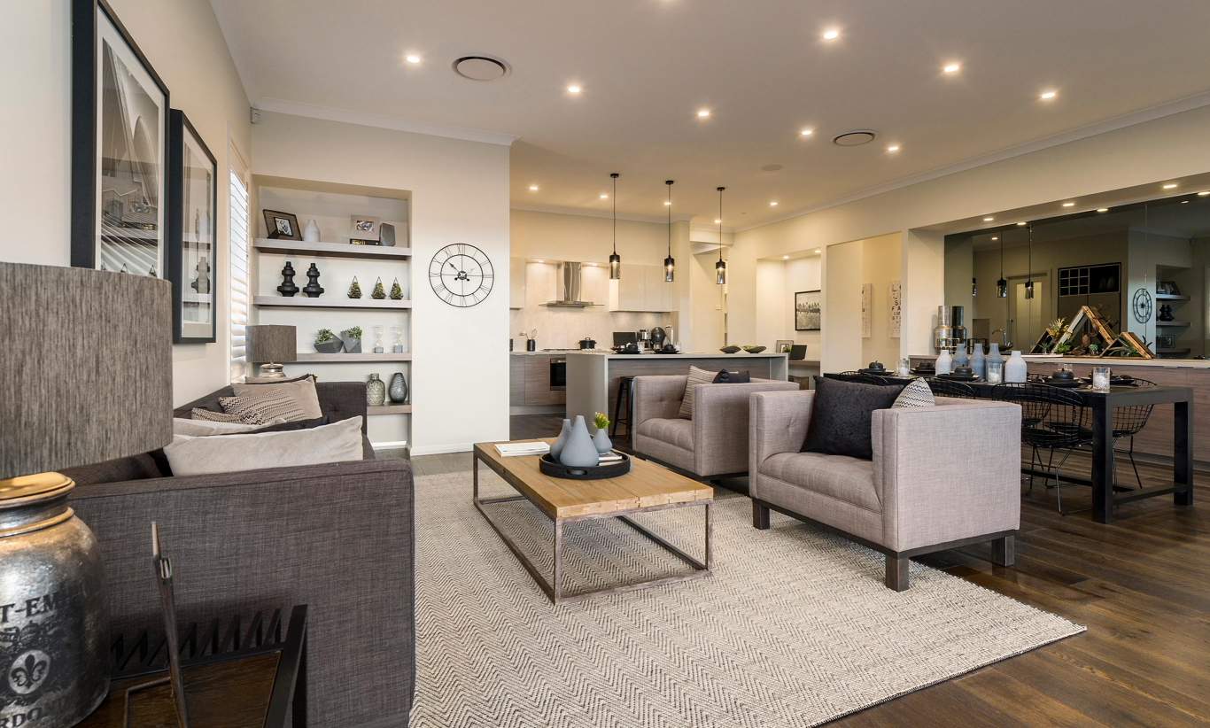 Living, Dining, Kitchen - Vienna - Oran Park - McDonald Jones