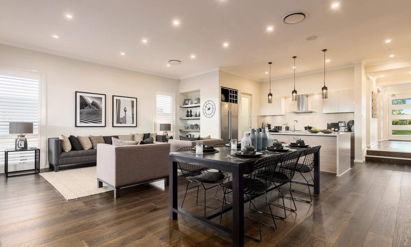 Dining, Living, Kitchen - Vienna - Oran Park - McDonald Jones