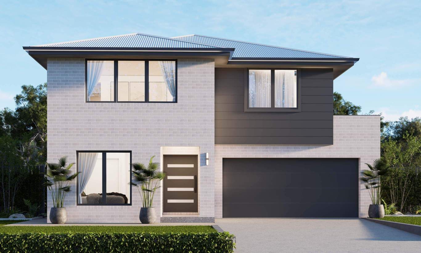 two storey home design waverton classic facade