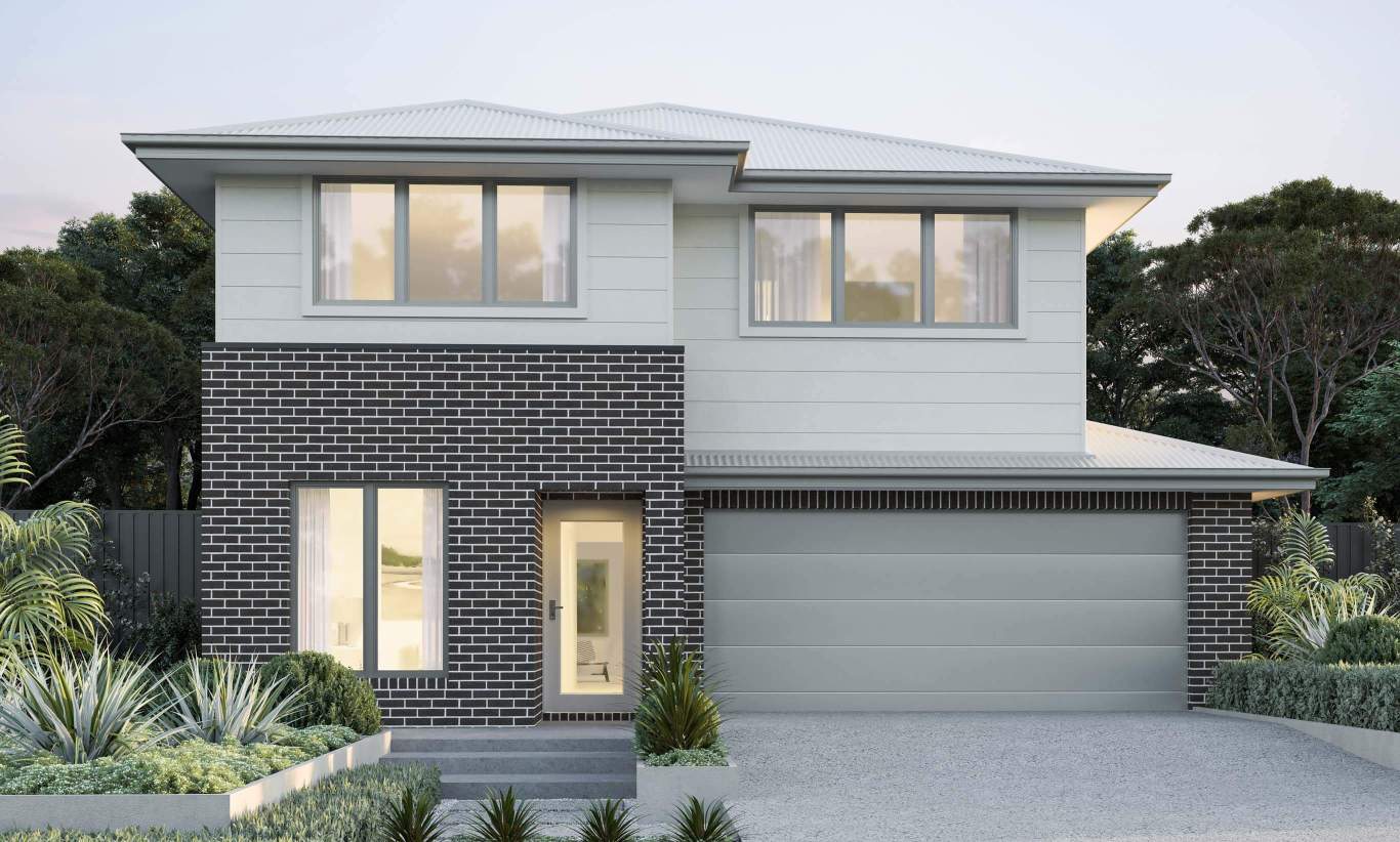 two storey home design everyday winton classic facade