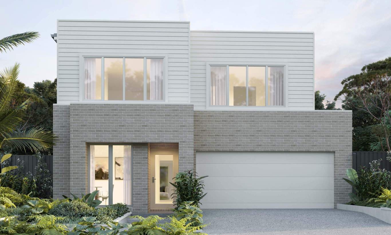 two storey home design everyday winton urban facade