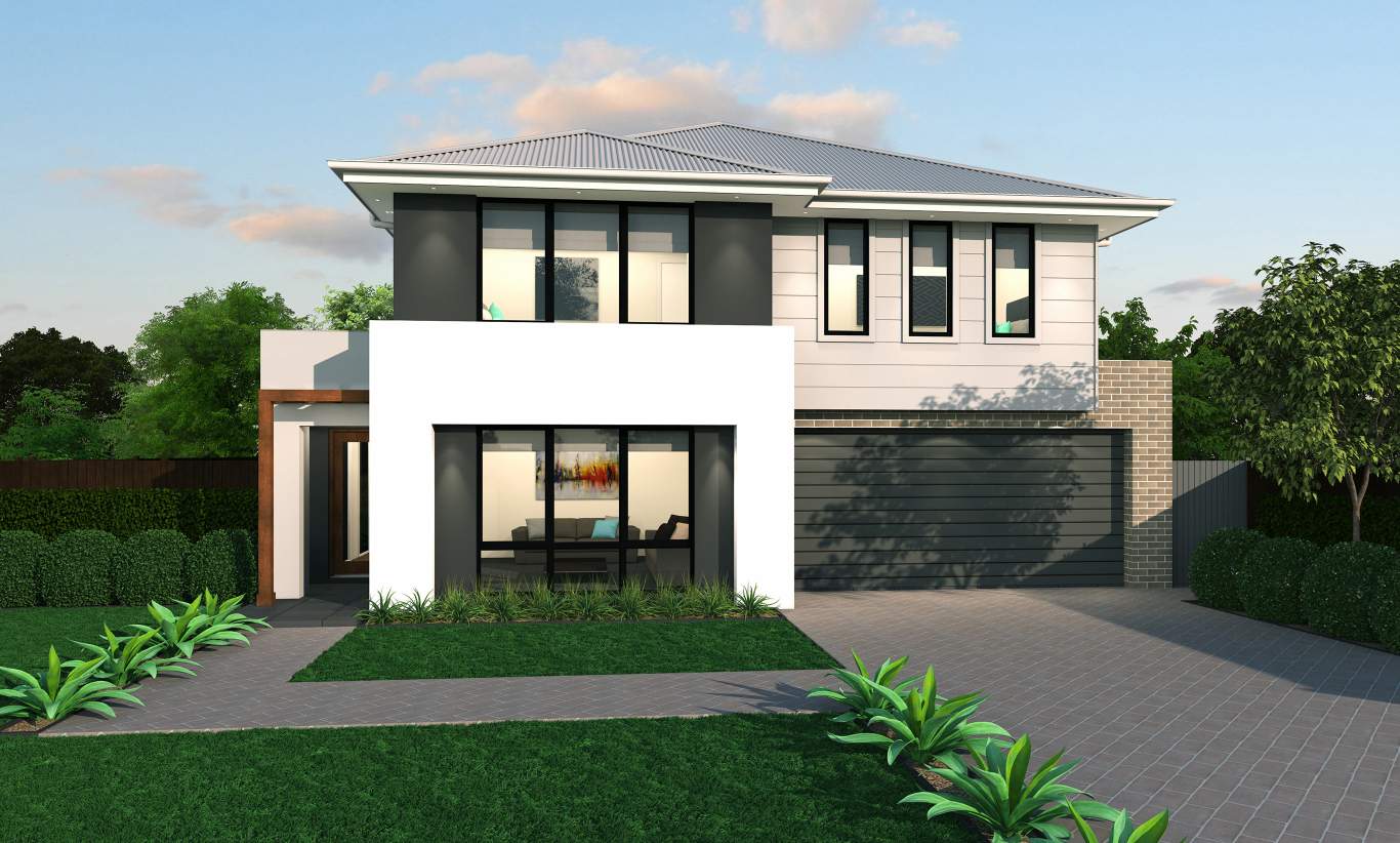 Two Storey House Design Australia Castleton McDonald Jones Homes