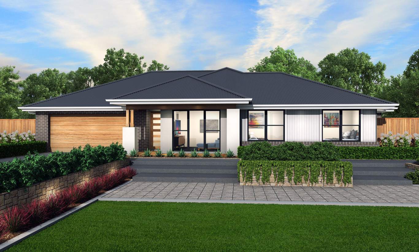 Yates Facade - Eaton Home Design - McDonald Jones