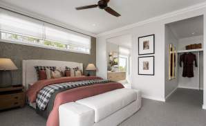 single storey home design riviera manor master suite googong