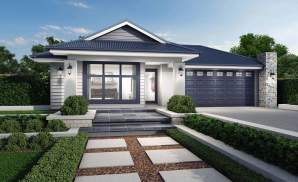 Hampton B Facade - Somersby Home Design - McDonald Jones Homes 