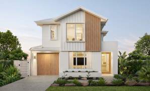 two storey home design oran park aria 28 one byron facade