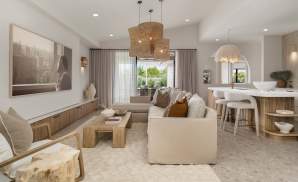 Havana Encore Family Room HomeWorld Oran Park One storey home design havana encore family room oran park