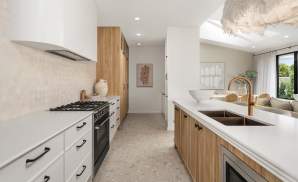 Havana Encore Kitchen HomeWorld Oran Park One storey home design havana encore kitchen oran park