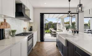 country living home design kitchen and alfresco hermitage grande manor 