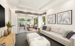 Home Theatre Room, Portsea One Display Home, Wallis Creek, by McDonald Jones