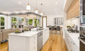 Kitchen, Portsea One Display Home, Wallis Creek, by McDonald Jones