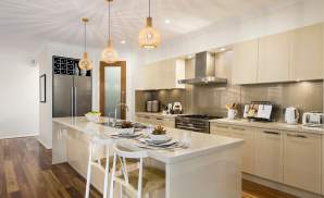 Kitchen, Monte Carlo Display Home at Home World 5 - McDonald Jones