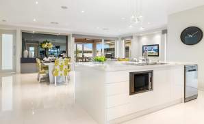 Kitchen & Dining area, Santorini Display Home, Shell Cove - McDonald Jones