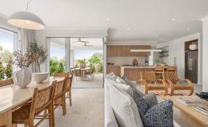 single storey home design lisbon one dining/living/alfresco wilton greens