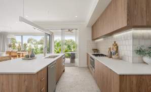 single storey home design lisbon one kitchen/alfresco wilton greens