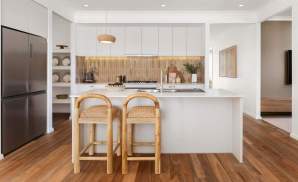 single storey home design lucia three kitchen watagan park