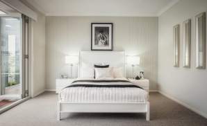 Master Suite, Santorini home design, Shell Cove - McDonald Jones
