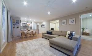 Living, Dining, Kitchen - Cordova One - McDonald Jones