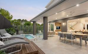 two storey home design alfresco panorama box hill NSW