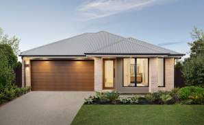 Riviera Encore Harriet Facade HomeWorld Oran Park One storey home design riviera encore harriet facade oran park