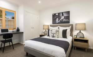 Bedroom, Santorini Display Home, Homeworld 5, Kellyville - McDonald Jones