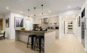 Kitchen, Santorini Display Home, Homeworld 5, Kellyville - McDonald Jones
