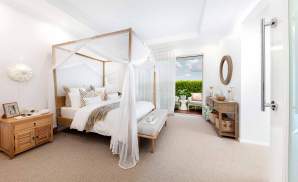 seaside home design master suite