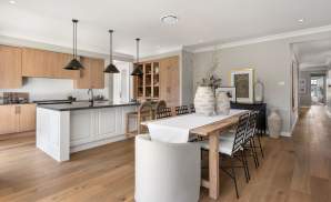 single storey home design anchorage dining kitchen