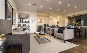 Living, Dining, Kitchen - Vienna - Oran Park - McDonald Jones