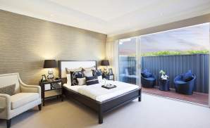 Master Bedroom - Seaside Retreat Display Home - Willowdale - McDonald Jones