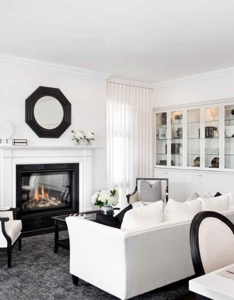 Cranbourne Parisian Style Interior Living Room
