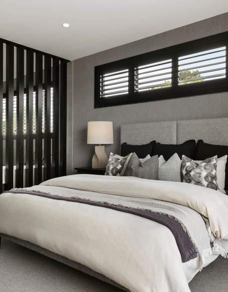 saxonvale industrial style master bedroom
