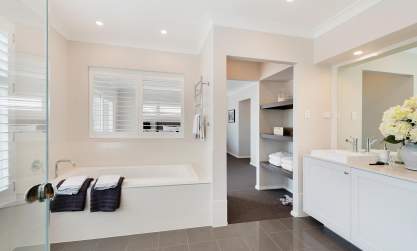 Bathroom - St Clair Luxury Two Storey Home - McDonald Jones