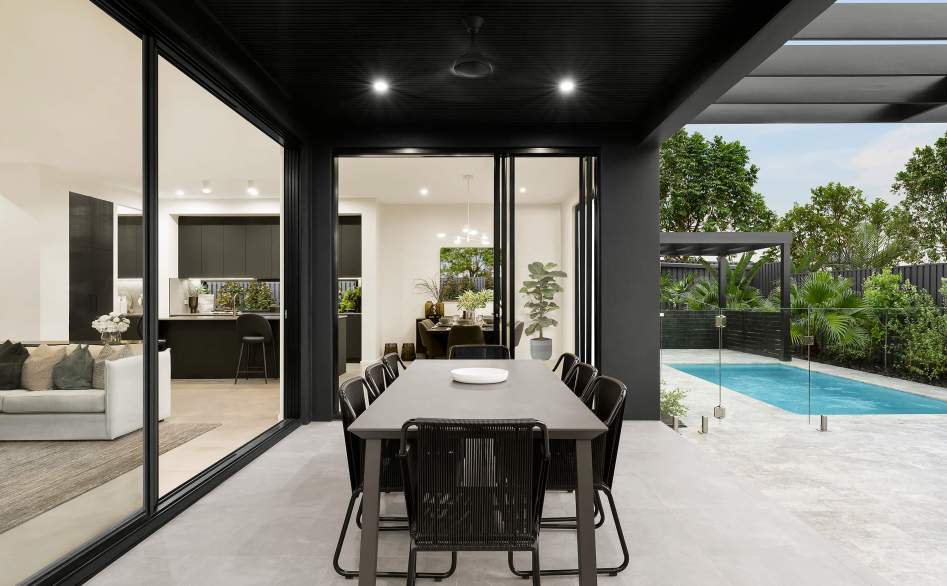 The modern interior design style for homes in NSW, as offered by McDonald Jones Homes, features sleek and clean lines, minimalist furniture, and neutral color palettes. This style creates a sense of spaciousness and sophistication, making it perfect for contemporary living spaces.