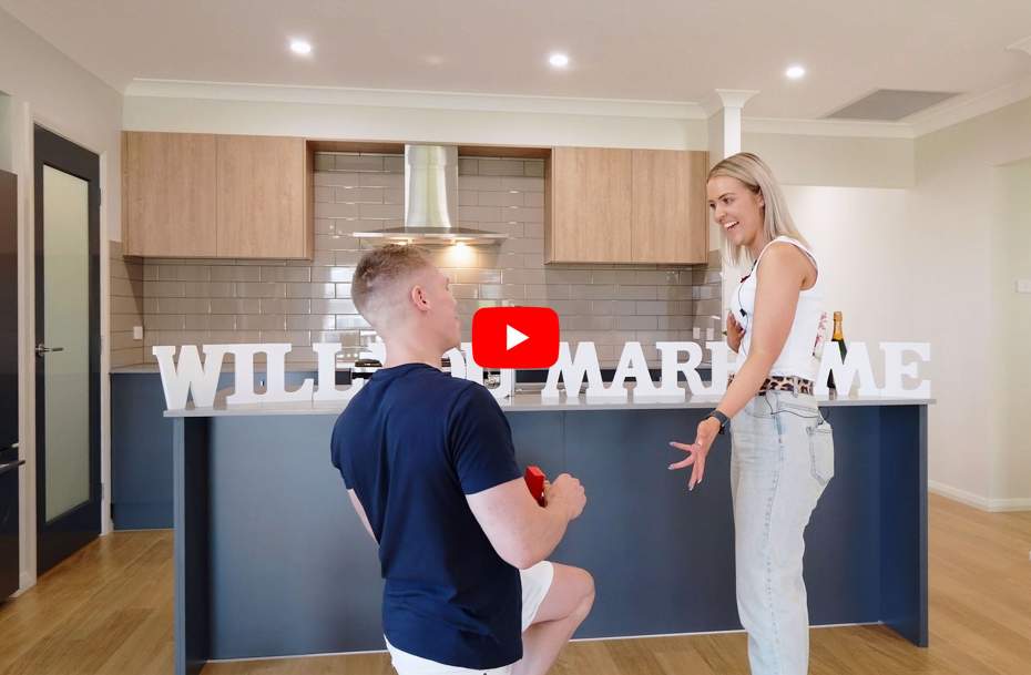 mcdonald jones new home handover bradley and morgan the proposal