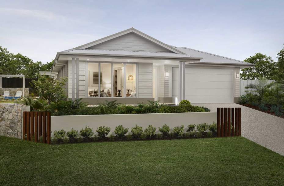 single storey home design nsw sovereign hills newfold b facade ibiza two 