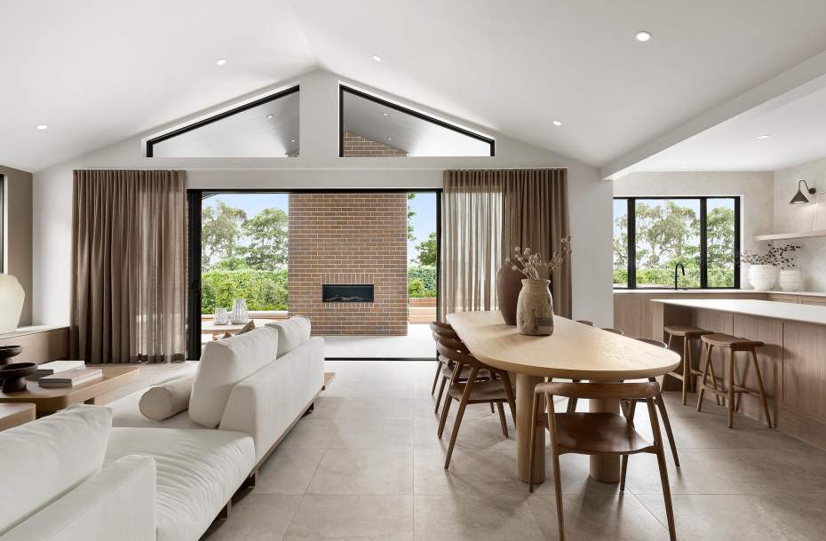 two storey home design cranbourne executive living dining googong