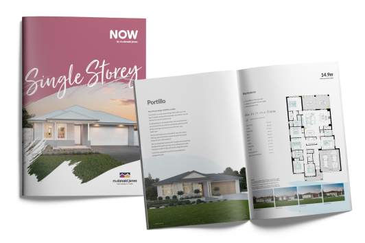 single storey home design NOW Series collection