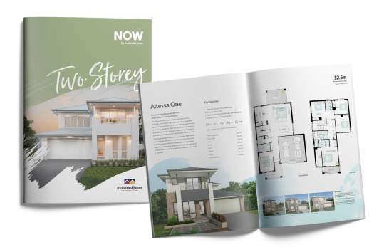 two storey home design NOW Series collection