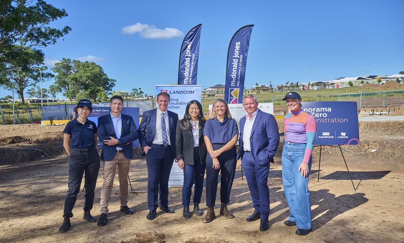 panorama net zero build landcom 