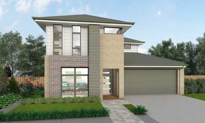 Two Storey Double Level Home Designs Mcdonald Jones Homes